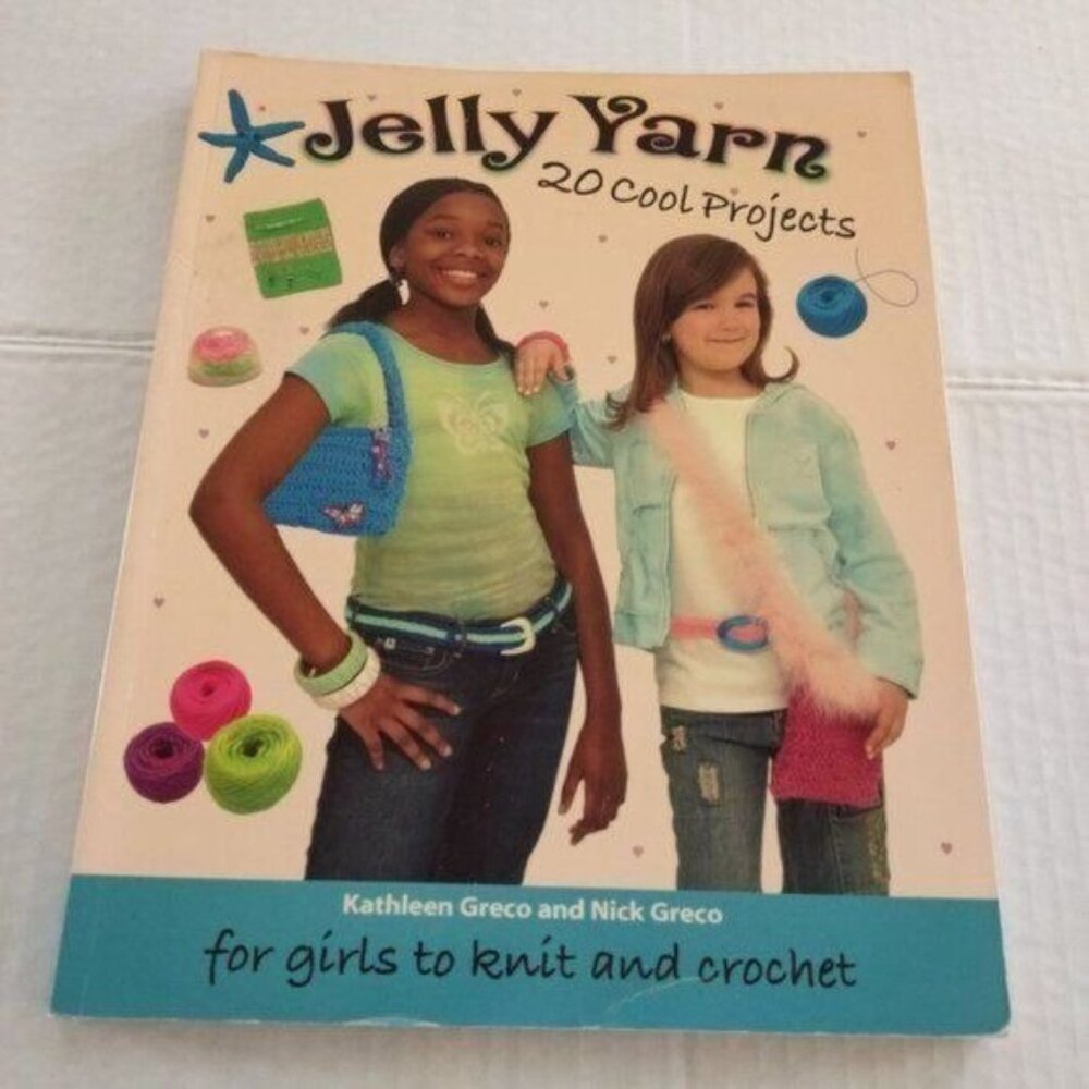 JELLY YARN-20 COOL PROJECTS-PAPERBACK BOOK
